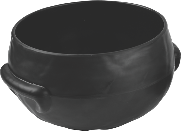 Melamine Keva Handi Bowl 14.8 Oz. Black, Pack of 12, Serving Bowl