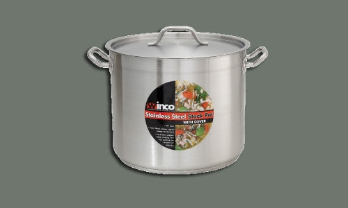 Winco SSLB-15 Stainless Steel Brazier with Cover - 15 Quarts — Nishi  Enterprise Inc