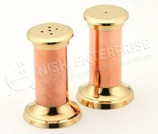 copper salt and pepper shakers