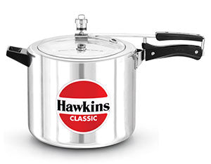 Hawkins Aluminum Pressure Cooker 10 Liters Nishi Enterprise