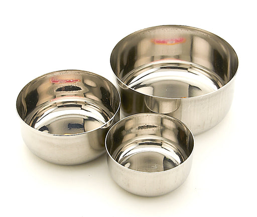 Copper/Stainless Steel Kadai serving bowl # 1 - 12 Oz. — Nishi Enterprise  Inc
