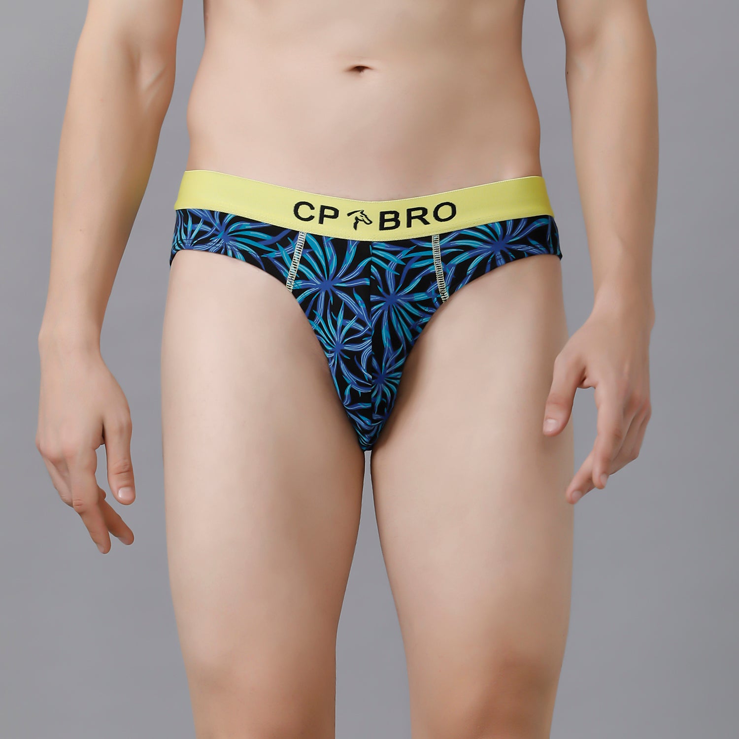 Buy CP BRO Printed Briefs with Exposed Waistband Value Pack - MARQ