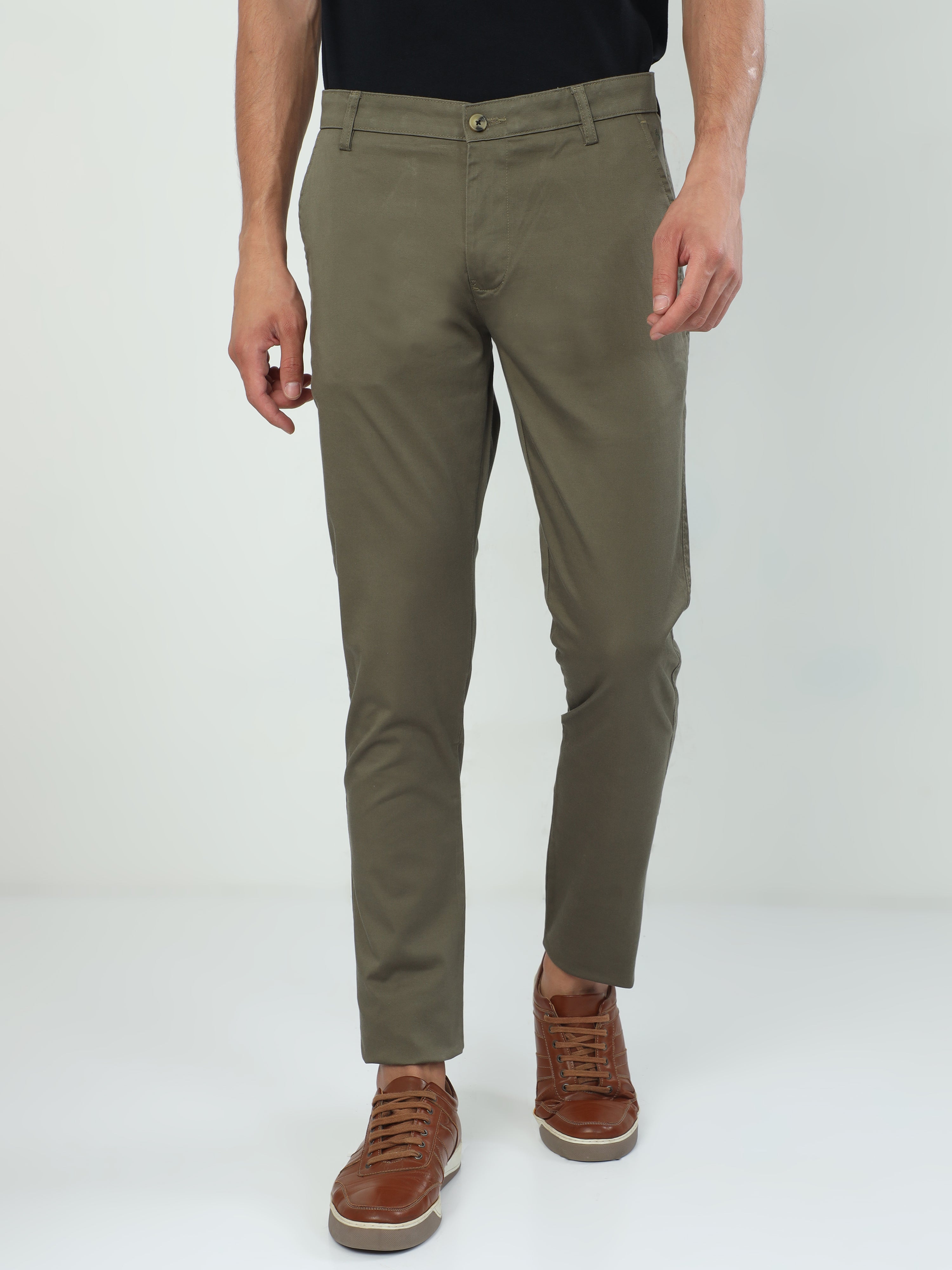 Buy Olive Green Trousers & Pants for Men by Truser Online | Ajio.com