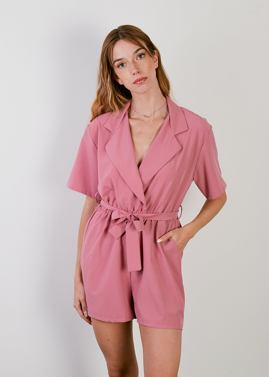 Vestido de Cerimónia Comprido Acetinado Rosa – Queen V