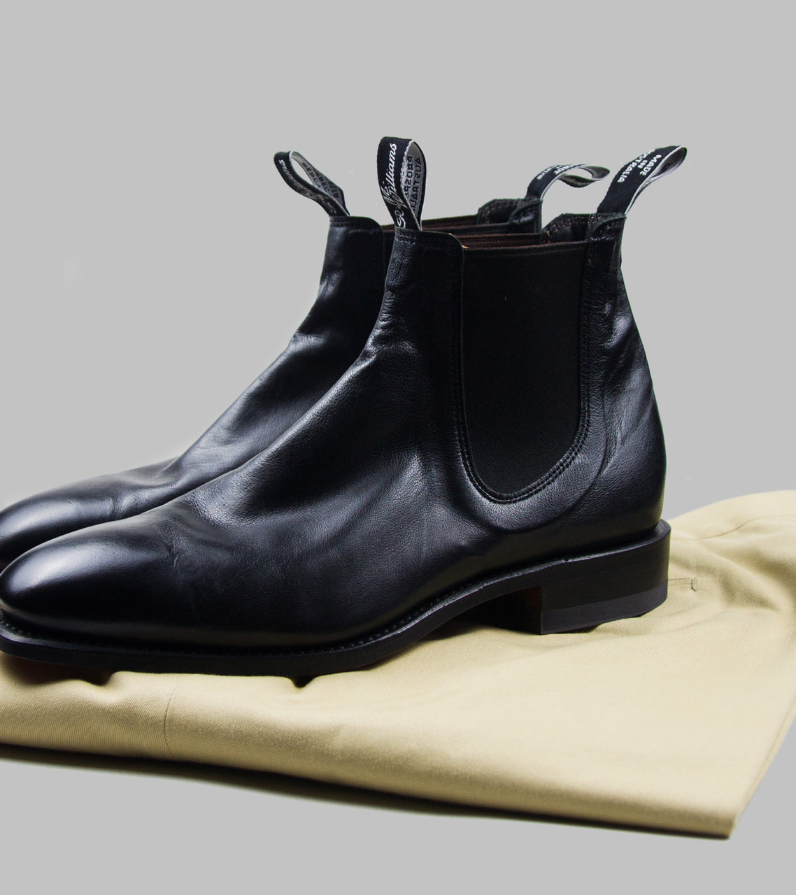 rm williams black boots