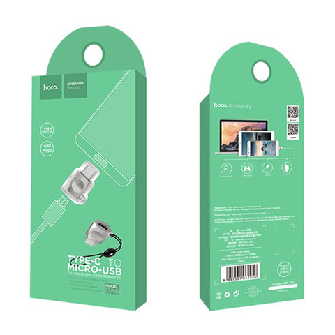 Adapter Type-C to Micro-USB «UA8» charging and data sync