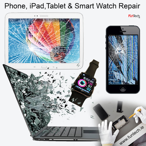 Phone Repair, Laptop Repair, Smartwatch Repair, Ireland Nationwide.