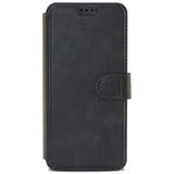 Huawei P30 Lite, Leather Wallet Case, Color Black