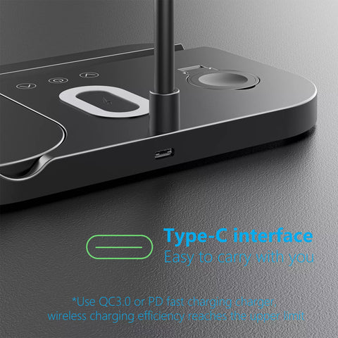 desk lamp with charger