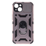 Apple iPhone 14 Case, Ring Armor Case with Lens Cover, Color Rose Gold