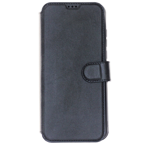 TCL, R20, Leather Wallet Case, Color Black