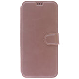 Xiaomi Mi10, Leather Wallet Case, Color Pink