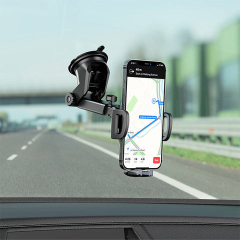 BH 53 Car Dashboard Windshield Phone Holder Suction Cup Bracket