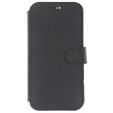 iPhone 13 Mini Case, Leather Wallet Case, Color Black