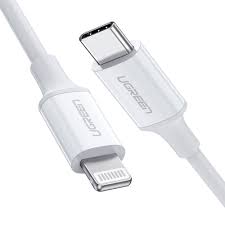 Ugreen Cable USB-A To USB-C Fast Charging 3M White - الدهماني