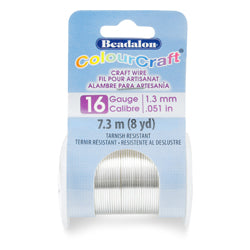 ColourCraft Wire, 20 Gauge (0.032 in, 0.81 mm), Brown, 7.3 m (8 yd