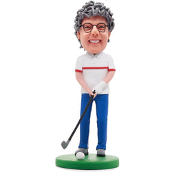 Play Golfer Custom Bobblehead