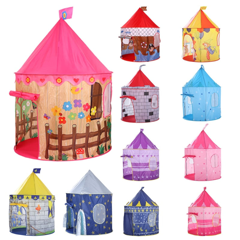 baby girl play tent