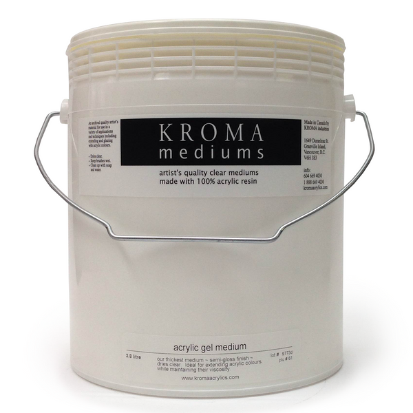 Acrylic Mediums - \"Gel Medium\" - Kroma.