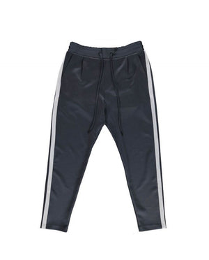 just junkies joggers with side stripe