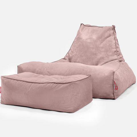 Velvet beanbag