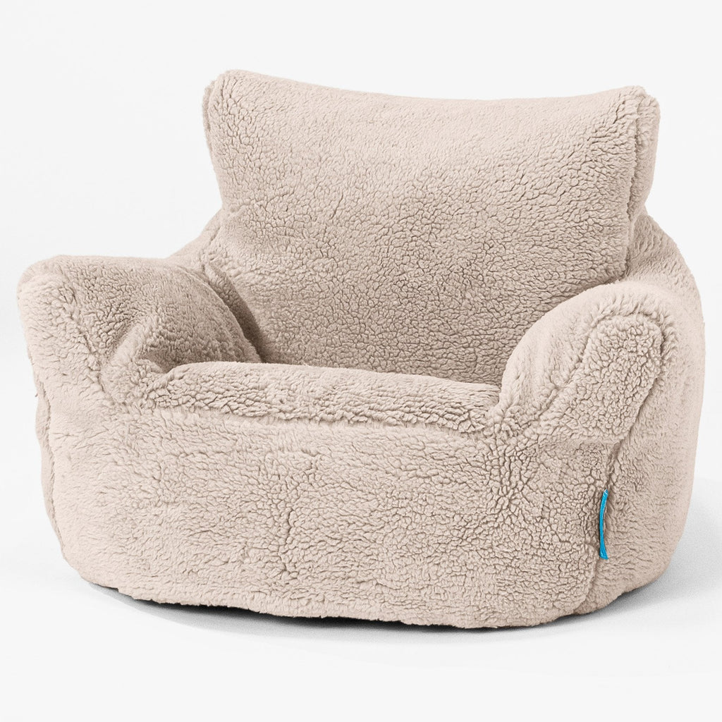 teddy fleece armchair