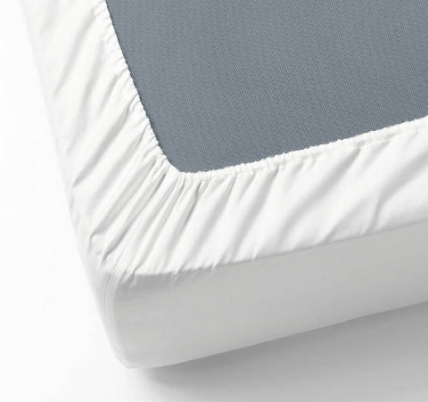 Classic Weave 185GSM Cotton Fitted Sheet Range White