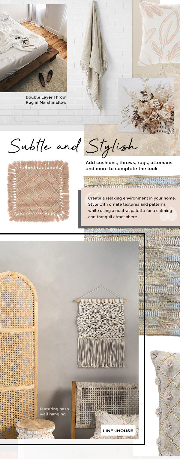 Linen House Subtle and Stylish