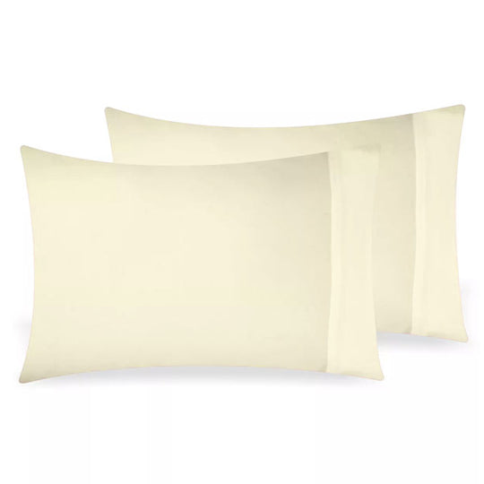Armidayle - Bamboo Eco 400THC Standard Pillowcase Pair Ivory