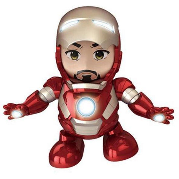 iron man dancing light robot