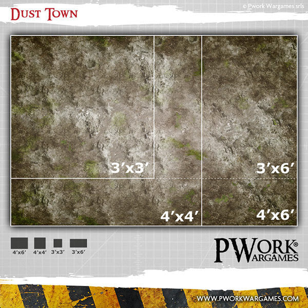 22x30 (56x76xcm) Dust Town