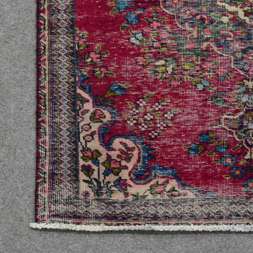 Hand Knotted Vintage Persian Shiraz Rug, 96 x 140 cm
