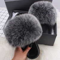 plush fur slides