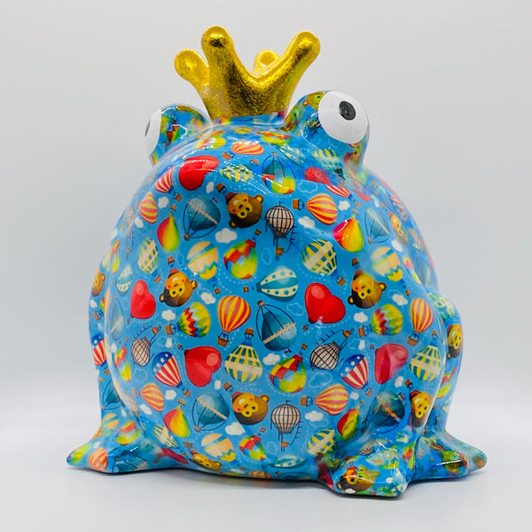 Pomme-pidou Freddy Red Frog Piggy Bank