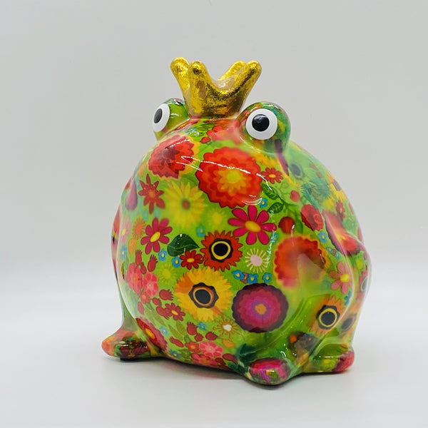 Pomme-pidou Freddy Red Frog Piggy Bank