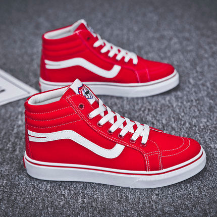 Zapatos Estilo Botines Hombres Tipo Vans | Mira20.com