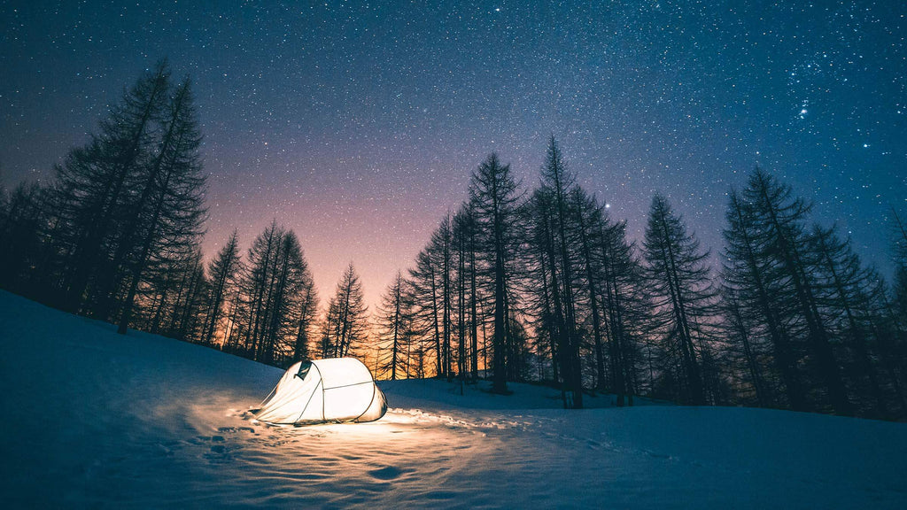 winter camping equipment