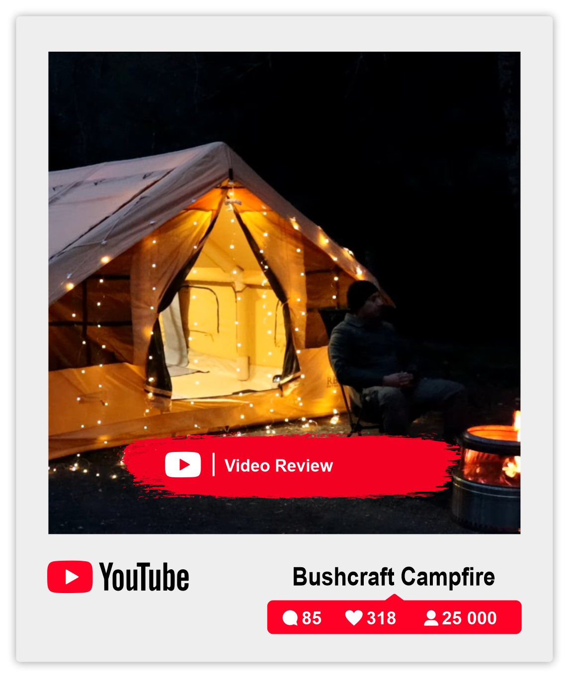 Bushcraft Campfire