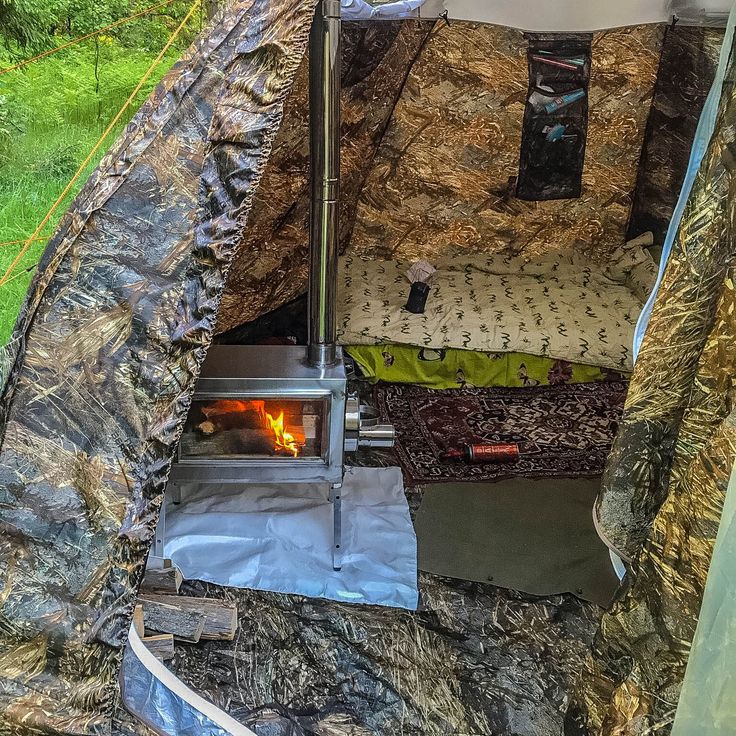lightweight tent stove