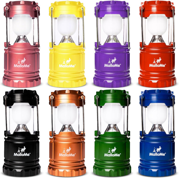 MalloMe Camping Lantern Multi 4 Pack