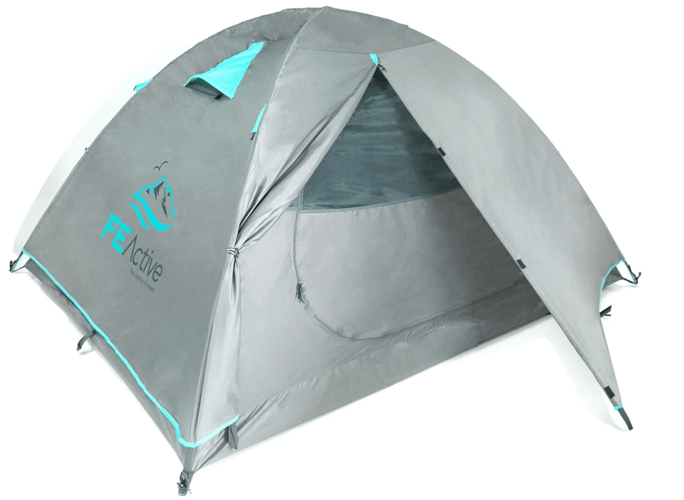 FE Active 4 Person Waterproof Camping Tent