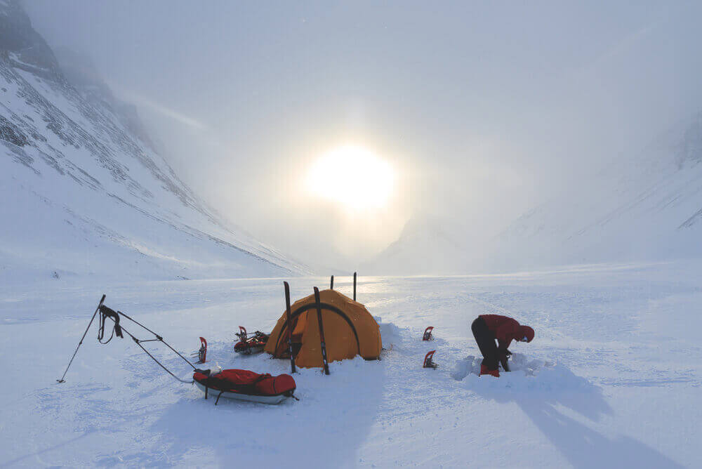 arctic tent