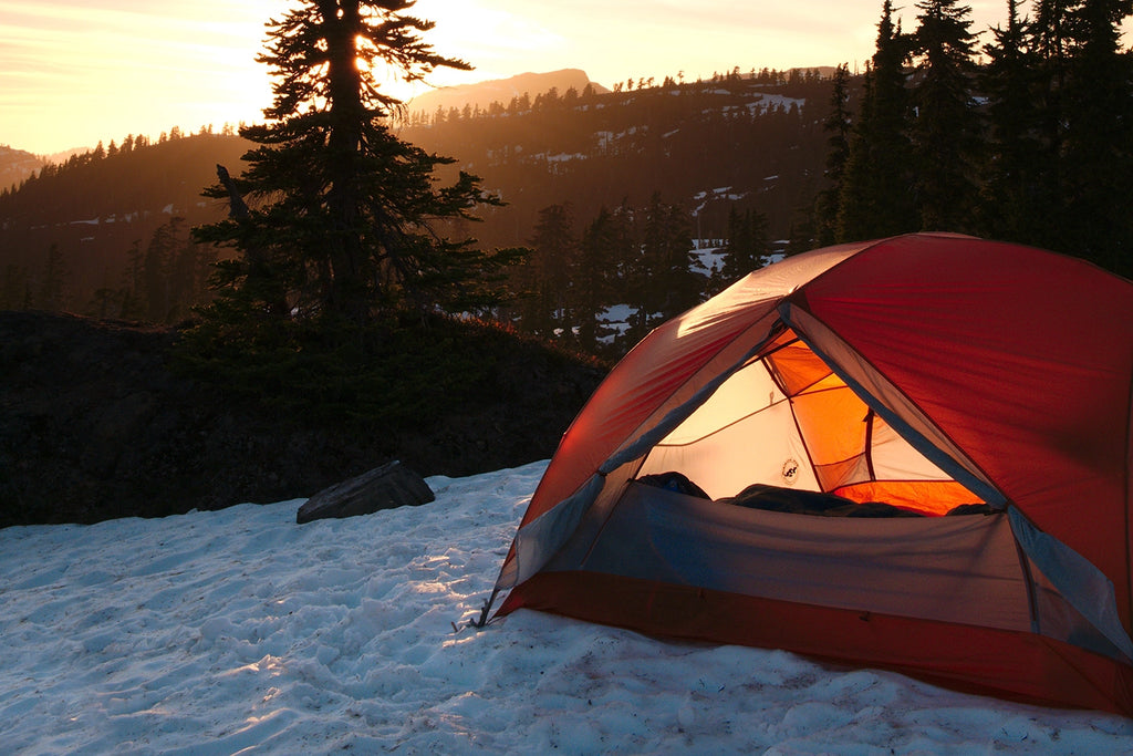 snow stakes tent