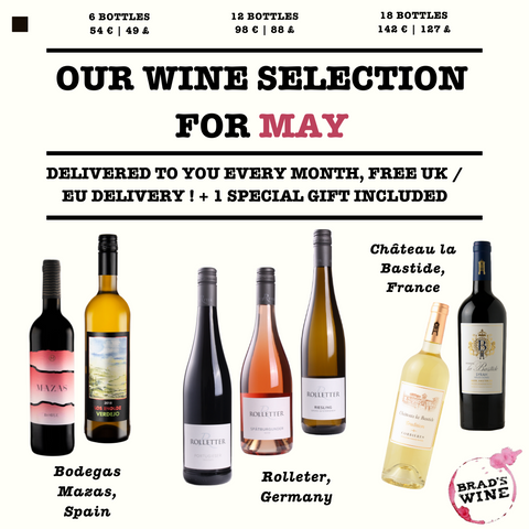 May 2024 - UK & Europe's Best Monthly Wine Subscription Box Service with Free Delivery - Learn Taste Enjoy Wine