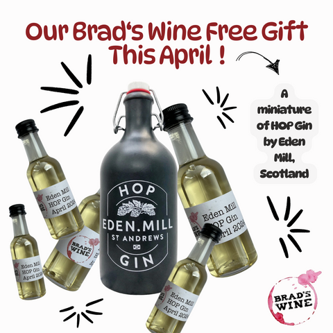 Free Eden Mill Hop Gin - UK & Europe's Best Monthly Wine Subscription Box Service with Free Delivery - Learn Taste Enjoy Wine 