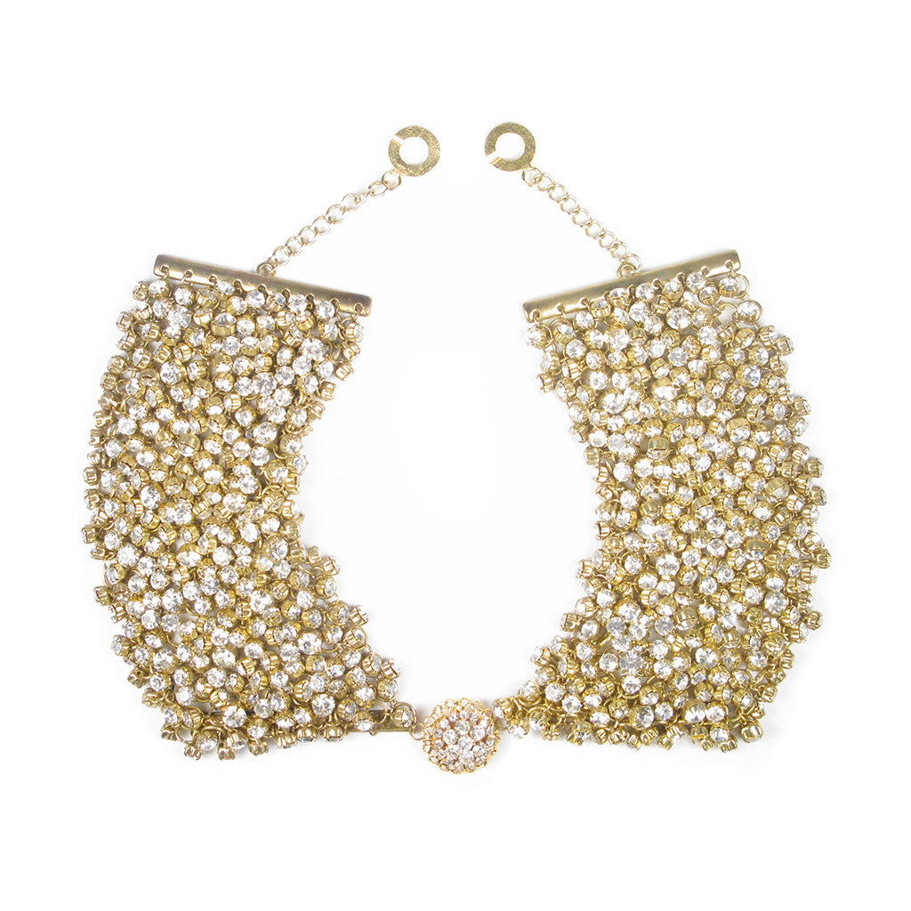 One-Of-A-Kind Shimmering Decadence Collar Necklace