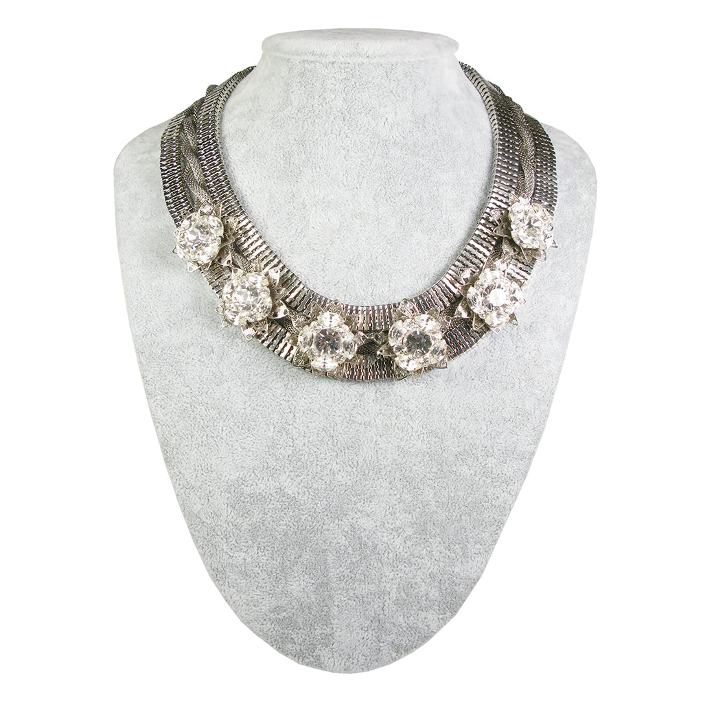 One-Of-A-Kind Gatsby Garden Heirloom Collar Necklace