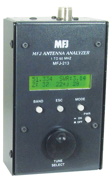 MFJ-269D, HF/VHF/220MHz/UHF, .100-230, 415-470MHz, SWR ANALYZER