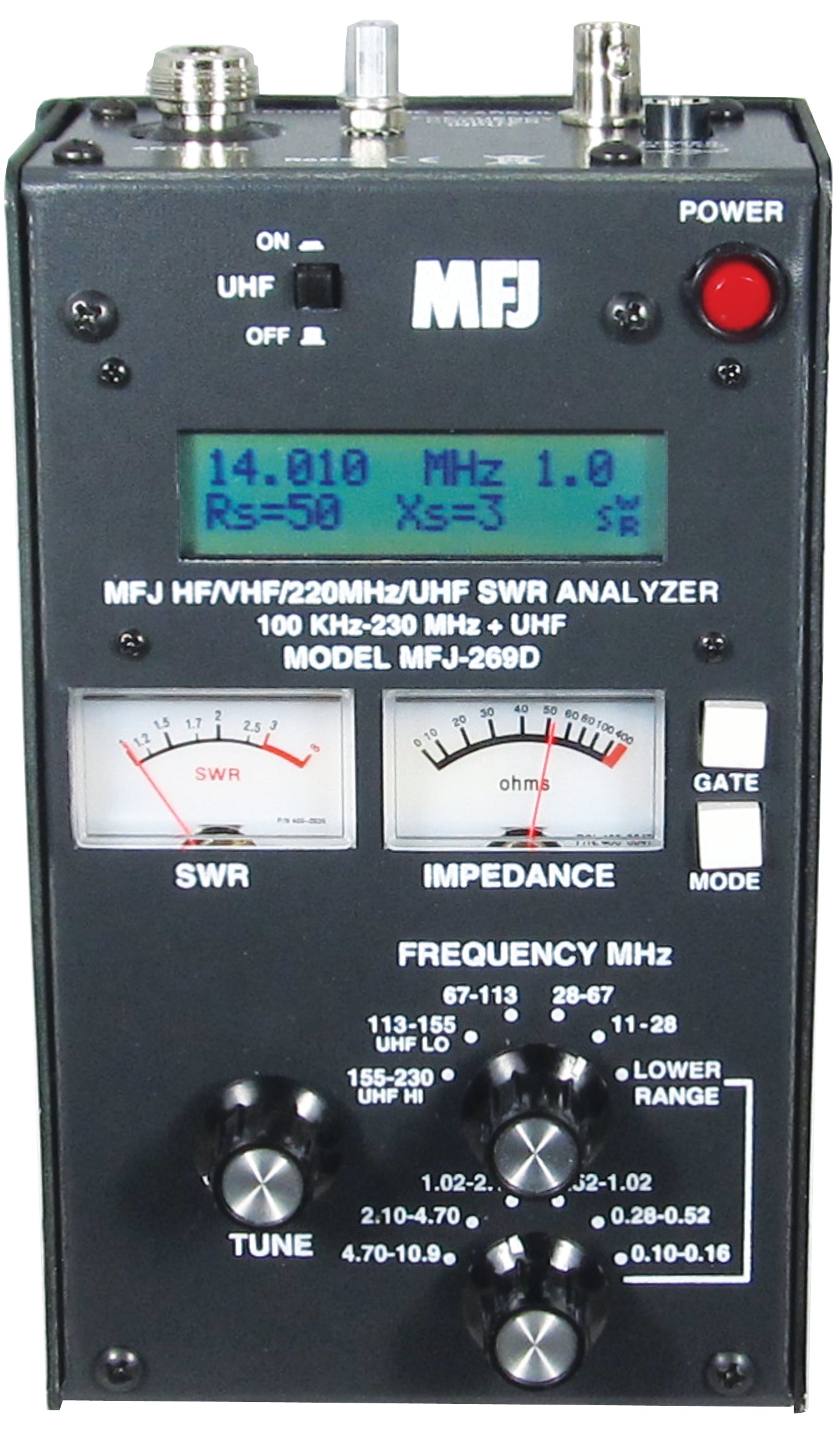 MFJ-226 1.0～230MHzグラフィック表示アンテナアナライザー ...