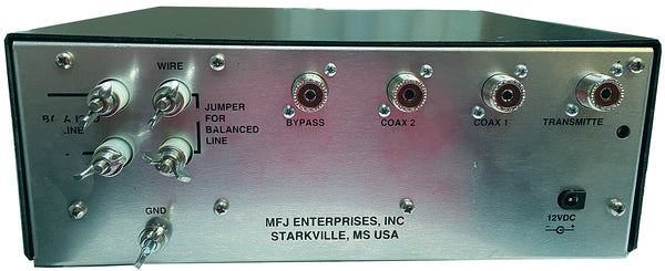 MFJ-962E 1500W,. 1.8-30 MHz, Manual Antenna Tuner